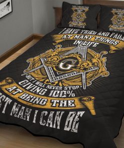 Freemason Quilt Set Being The Best Man I Can Be