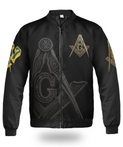 Freemason Bomber Jacket A Brotherhood Of Man Under The Fatherhood Of God