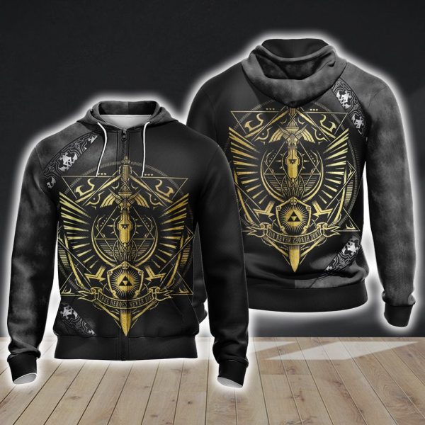 The Legend of Zelda Version 2020 Unisex Zip Up Hoodie