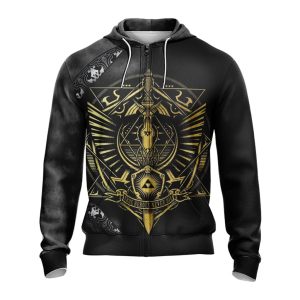 The Legend of Zelda Version 2020 Unisex Zip Up Hoodie