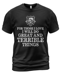 Viking T-shirt Great And Terrible Things Black