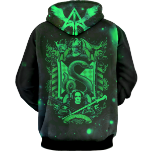 The Slytherin Snake (Harry Potter) 3D Hoodie