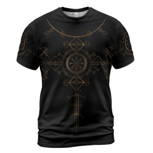 Viking T-shirt Aegishjalmur The Helm Of Awe