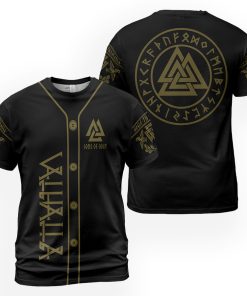 Viking T-shirt Valhalla Sons Of Odin Valknut