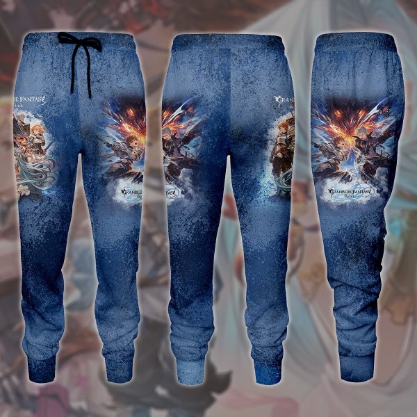 Granblue Fantasy: Relink Video Game All Over Printed T-shirt Tank Top Zip Hoodie Pullover Hoodie Hawaiian Shirt Beach Shorts Joggers Joggers S