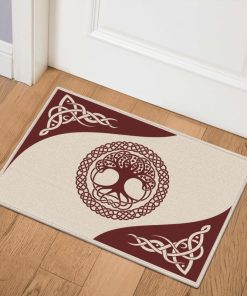 Viking Doormat The Tree Of Life Yggdrasil Vintage 1