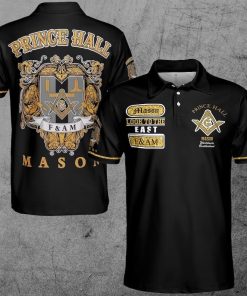 Freemason Polo Shirt Personalized Prince Hall F&AM Mason 2