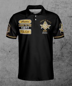 Freemason Polo Shirt Personalized Prince Hall F&AM Mason Front