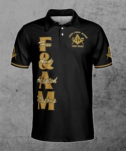 Freemason Polo Shirt Personalized Free And Accepted Masons Father Of All Front