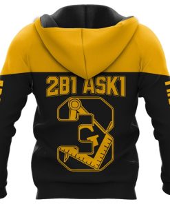 Freemason Hoodie 2B1 ASK1 Prince Hall 357 F&AM Back