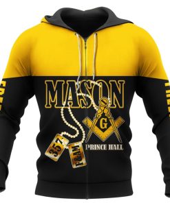 Freemason Hoodie 2B1 ASK1 Prince Hall 357 F&AM Zip