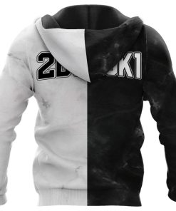 Freemason Hoodie 2B1 ASK1 Black-White Back