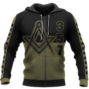 Freemason Hoodie Watch Your Thoughts For They Become Words Zip