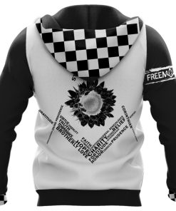 Freemason Hoodie No More War Back