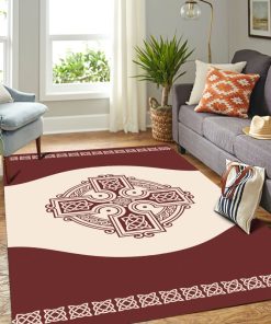 Viking Area Rug The Celtic Cross Vintage 4