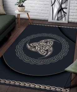 Viking Area Rug Triple Horn of Odin Norse Symbol 1