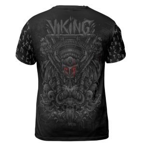Viking T-shirt JORMUNGANDR – Son of Loki Rune Back