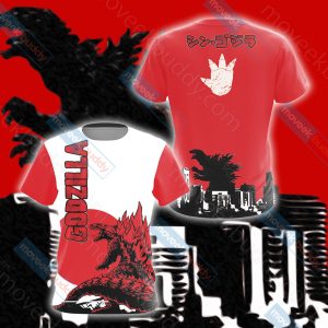 Godzilla New Version Unisex 3D T-shirt