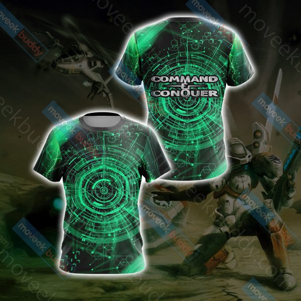 Command and Conquer Unisex 3D T-shirt