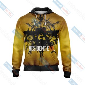 Resident Evil 7 Biohazard Unisex 3D T-shirt   