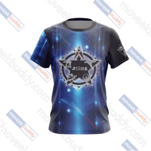Geek All Stars Unisex 3D T-shirt   