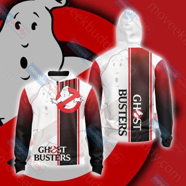 Ghostbusters New Unisex 3D T-shirt Zip Hoodie XS