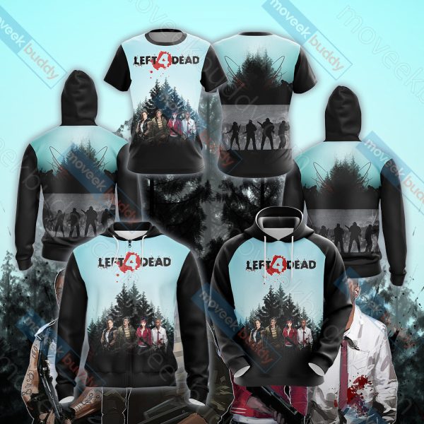 Left 4 Dead New Collection Unisex 3D T-shirt