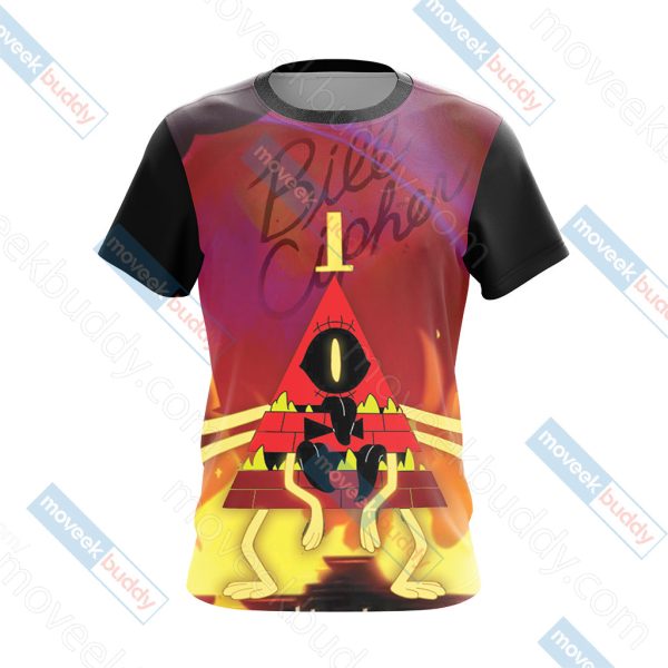 Gravity Falls - Bill Cipher Unisex 3D T-shirt