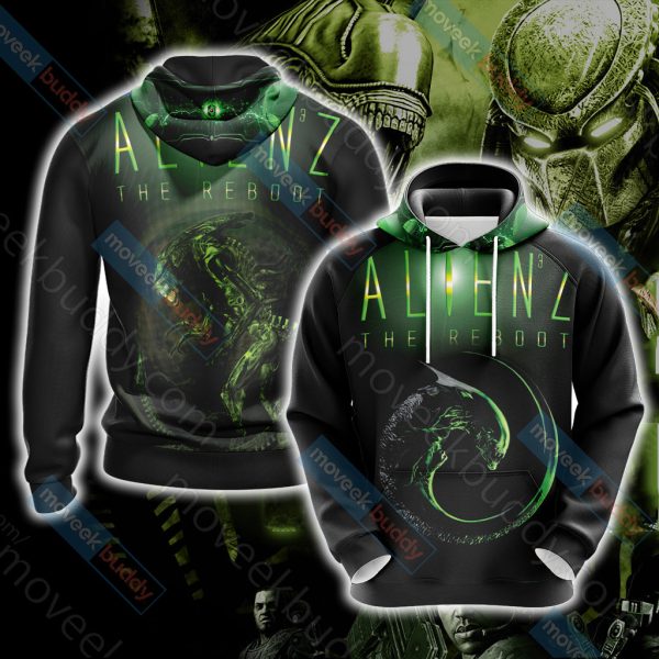 Alien Unisex 3D T-shirt Hoodie S