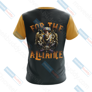 World Of Warcraft - For The Alliance Unisex 3D T-shirt   