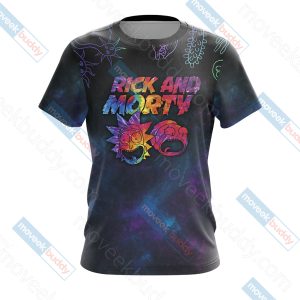 Rick and Morty Peace Among Worlds Unisex 3D T-shirt   