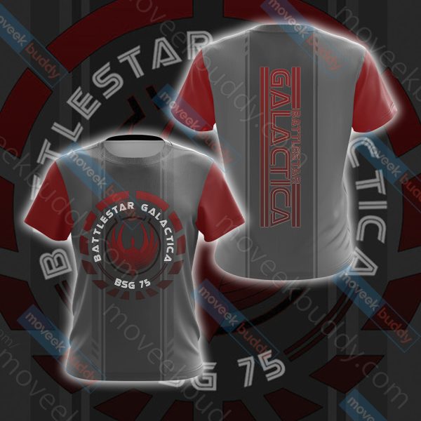 Battlestar Galactica Unisex 3D T-shirt