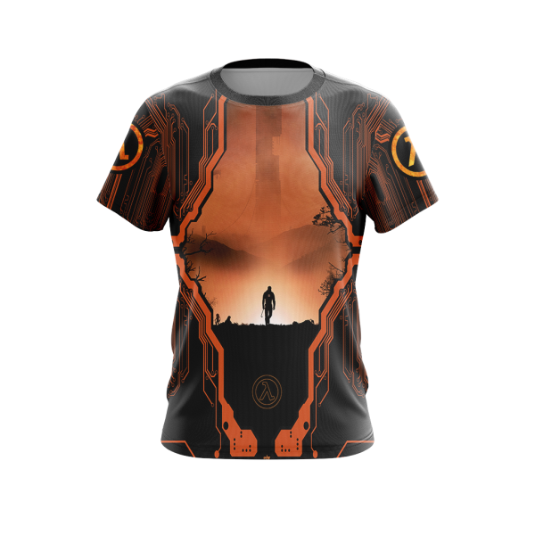 Half-Life Video Game Unisex 3D T-shirt