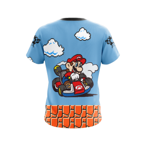 Mario Cart Unisex 3D T-shirt   