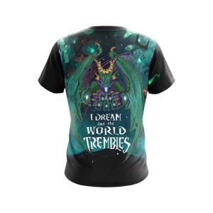 Hearthstone  I Dream And The World Trembles Unisex 3D T-shirt   