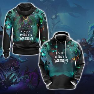 Hearthstone  I Dream And The World Trembles Unisex 3D T-shirt Hoodie S 