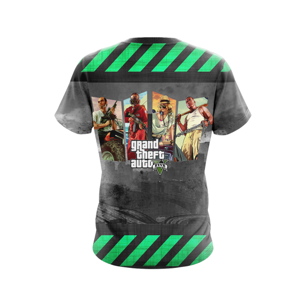 Grand Theft Auto V New Style Unisex 3D T-shirt