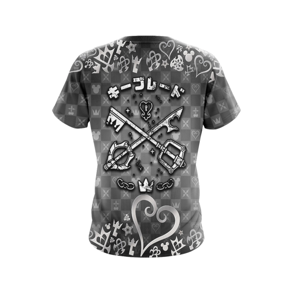 Kingdom Hearts - Keyblade Unisex 3D T-shirt