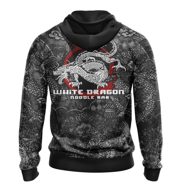 Blade Runner White Dragon Noodle Bar Unisex 3D T-shirt