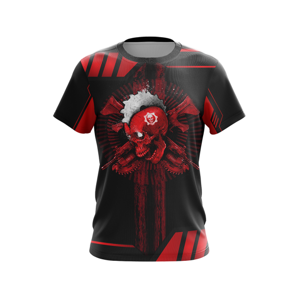Gears Of War Red Unisex 3D T-shirt