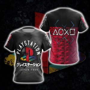 Playstation Japan 1994 Unisex 3D T-shirt