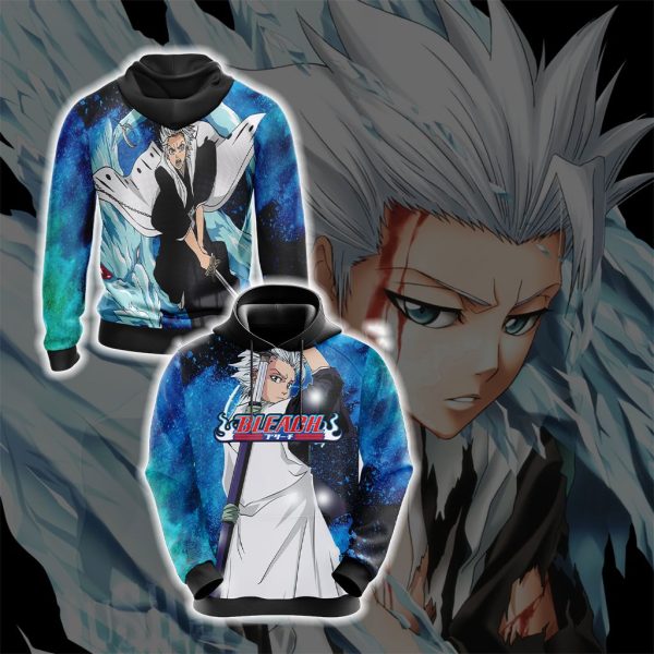 Bleach Toshiro Hitsugaya Unisex 3D T-shirt Hoodie S