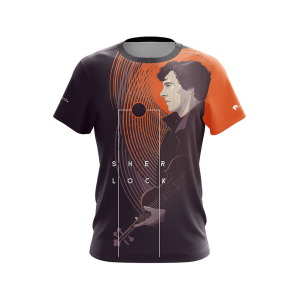 Sherlock New Look Unisex 3D T-shirt   