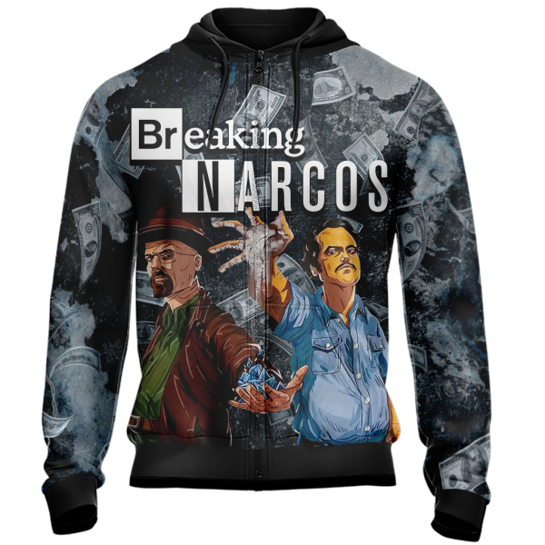 Breaking Bad x Narcos Unisex 3D T-shirt