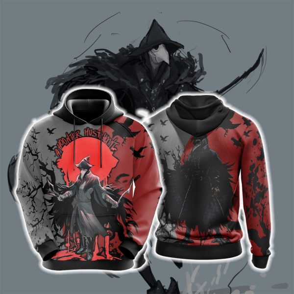 Bloodborne - Plague Doctor Hoot Unisex 3D T-shirt Hoodie S