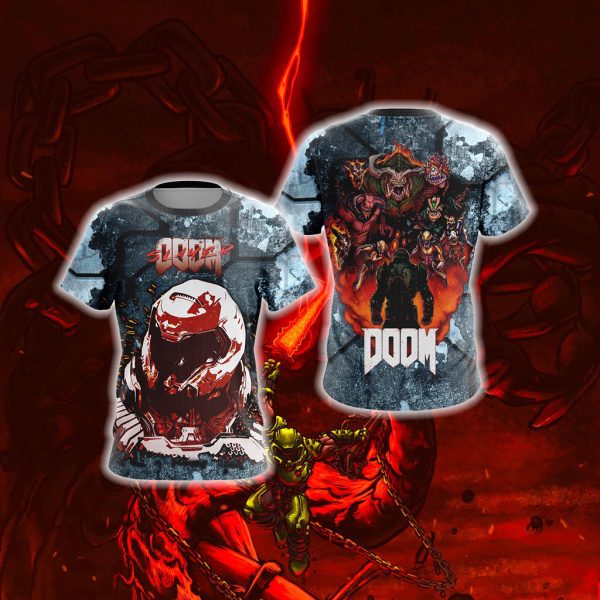 Doom Slayer Unisex 3D T-shirt