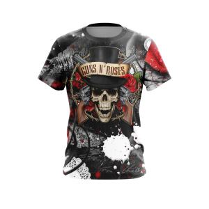 Guns N' Roses Unisex 3D T-shirt   