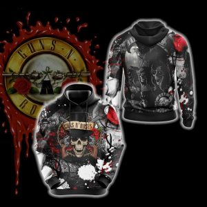 Guns N' Roses Unisex 3D T-shirt Hoodie S 