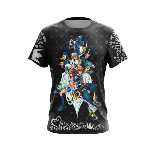 Kingdom Hearts New Look Unisex 3D T-shirt