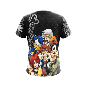 Kingdom Hearts New Look Unisex 3D T-shirt   